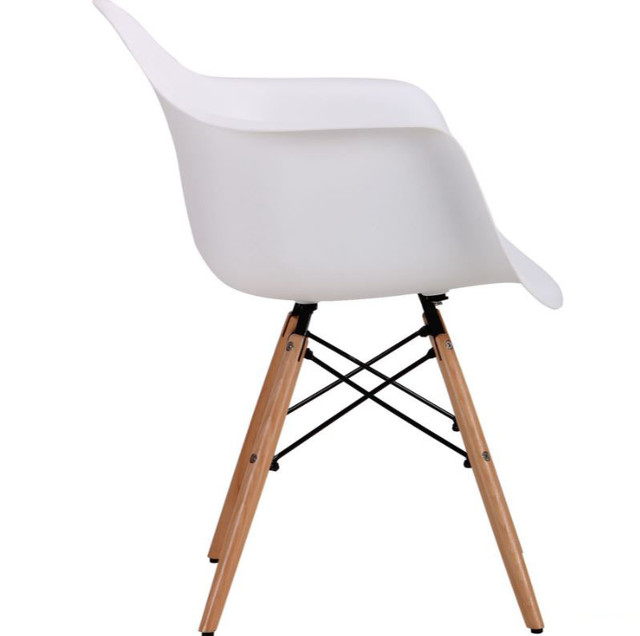 Кресло Salex PL Wood Белый (фото 3)