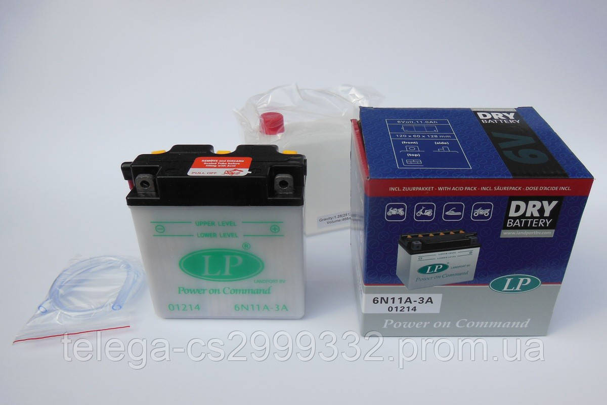 

Аккумулятор 11A/6V LP Battery кислотный