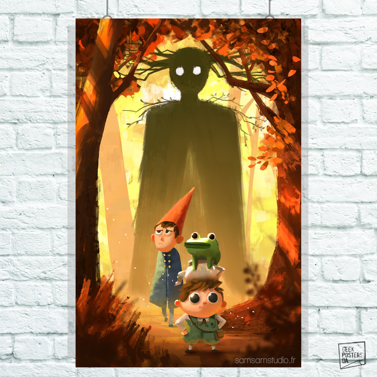 

Постер Over the Garden Wall, По ту сторону изгороди, мультфильм, сериал. Размер 60x39см (A2). Глянцевая бумага