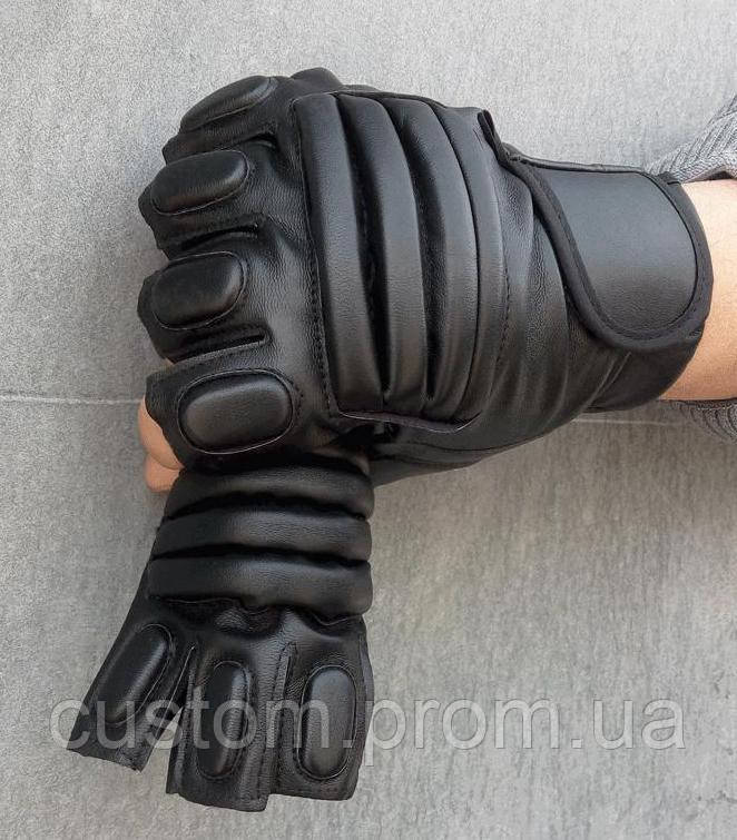 Перчатки черные