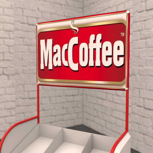 Maccoffee Виробництво рекламних стійок