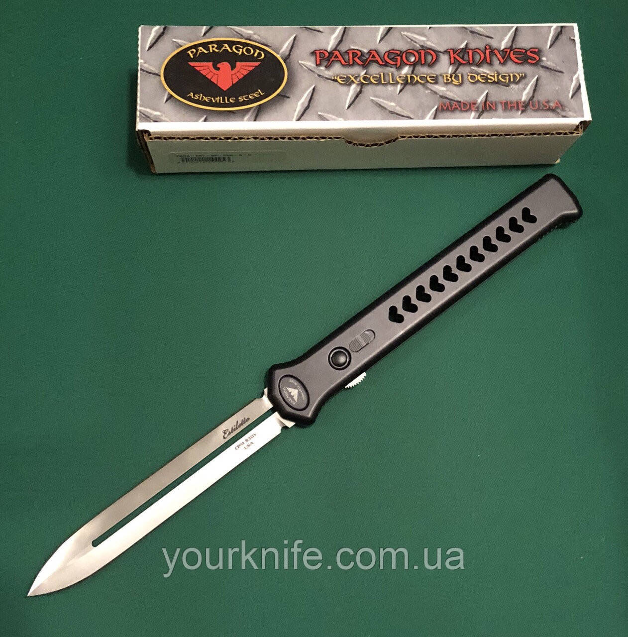 Купить Нож Paragon Estiletto Dagger black/Stonewash, цена 10348 грн -  Prom.ua (ID#30011732)