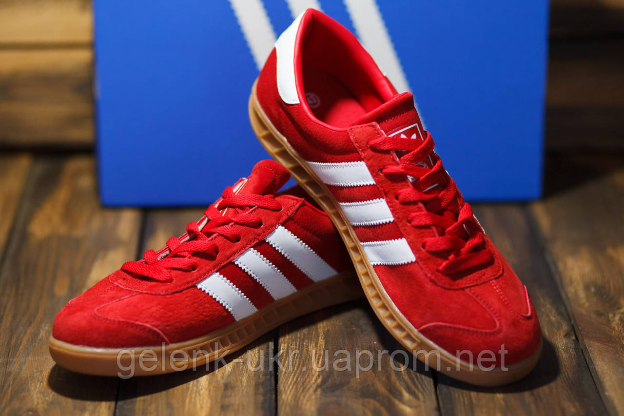 

Кроссовки мужские Adidas Hamburg 30999(реплика), Красные