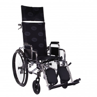 

Инвалидная коляска многофункциональная RECLINER хром Ортопедическая подушка для коляски в ПОДАРОК.