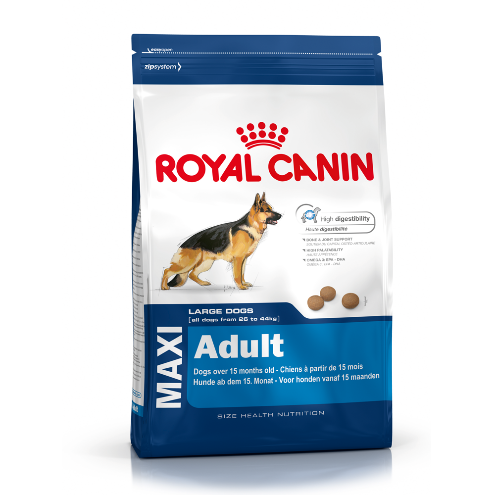 

Сухой корм Royal Canin Maxi Adult для собак крупных пород старше 15 месяцев 4 кг