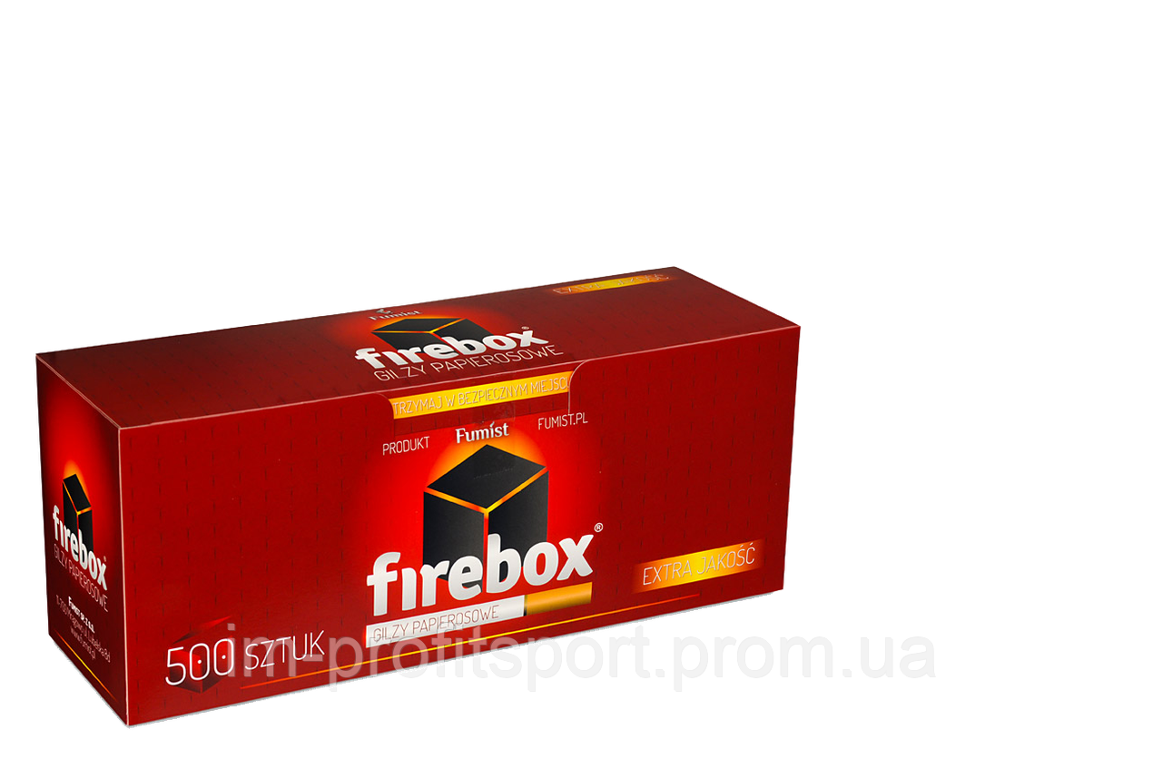 Сигаретные гильзы Firebox 250 шт. в пачке, гильзы для сигарет оптом и 