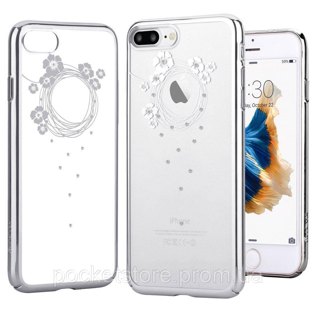 

Чохол-накладка Devia Garland для iPhone 8/7 Plus Silver (4129)