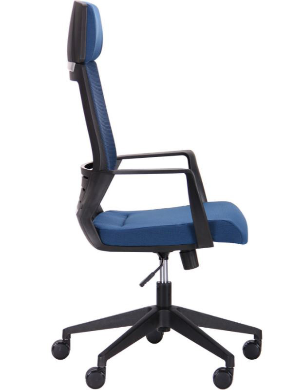 Кресло Twist black синий (фото 2)