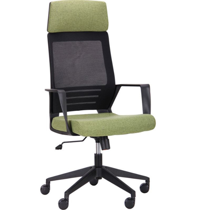Кресло Twist black черный/зеленый