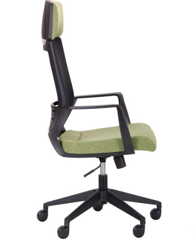 Кресло Twist black черный/зеленый (фото 2)