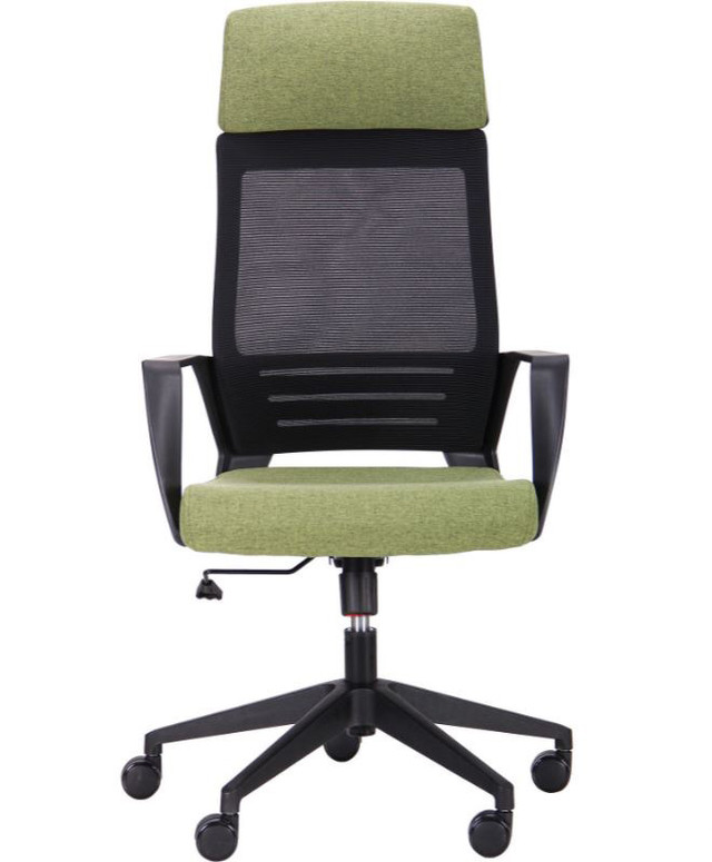 Кресло Twist black черный/зеленый (фото 3)