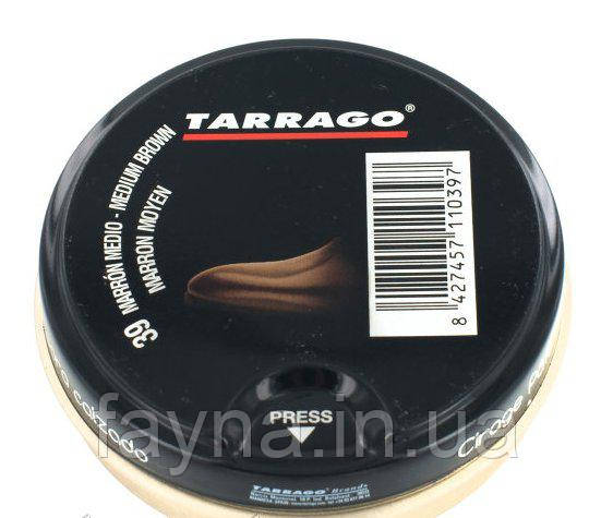 

Крем-паста для обуви Tarrago Shoe Polish 50 мл Средне-коричневый