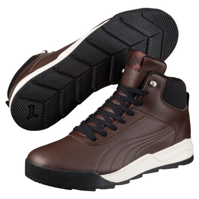 puma desierto sneaker leather