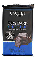 Шоколад Cachet DARK Черный горький 70% 300 г (52304)