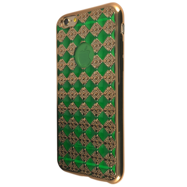 

Накладка силикон Кардинал с окошком под лого для Apple iPhone 6 / 6S (green), Зеленый