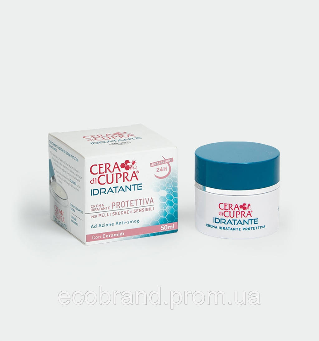 Крем для сухой и чувствительной кожи лица/Cera di cupra crema Protettiva
