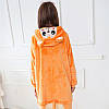 Пижама кигуруми женская и мужская Обезьяна оранжевая, фото 2