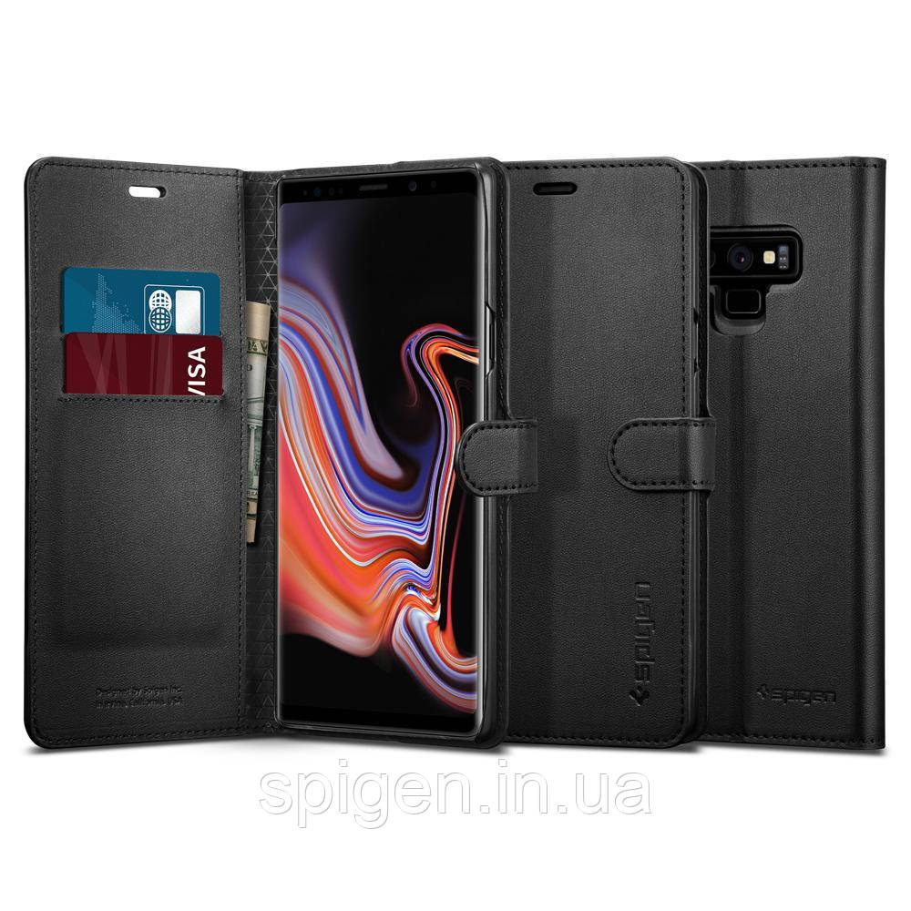 

Чехол Spigen для Galaxy Note 9 Wallet S, Black