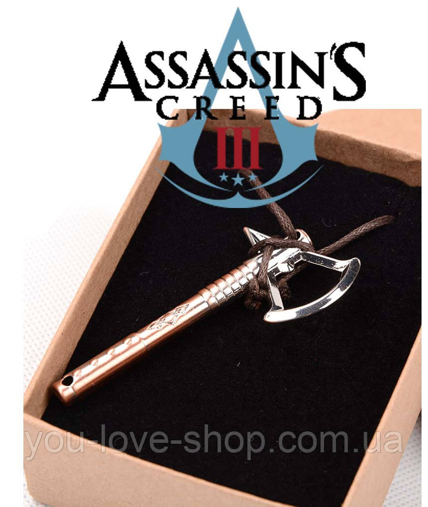 

Кулон томагавк ассасина Кредо Ассасина Assassins Creed