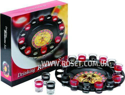 

Настольная игра Пьяная Рулетка - Drinking Roulette Set