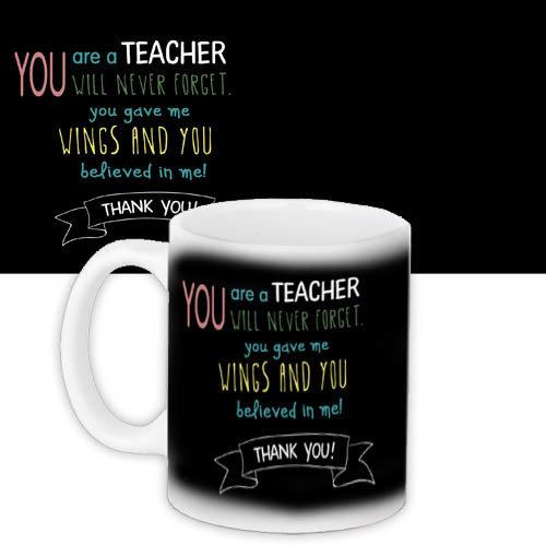 Кружка с принтом Учителям и воспитателям You are a teacher (KR_SS014)