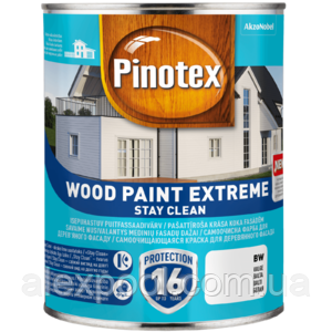 

Краска на водной основе PINOTEX WOOD PAINT EXTREME тонир.база, BM 0,95 л