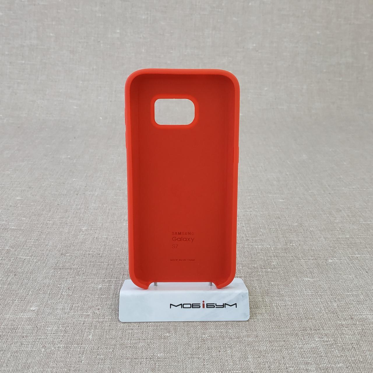 Чохол Original Soft Samsung Galaxy S7 G930 red Для телефону