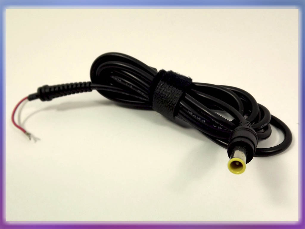DC кабель (6.5*4.4+Pin) для SONY (40W - 120W). От блока питания к ноут