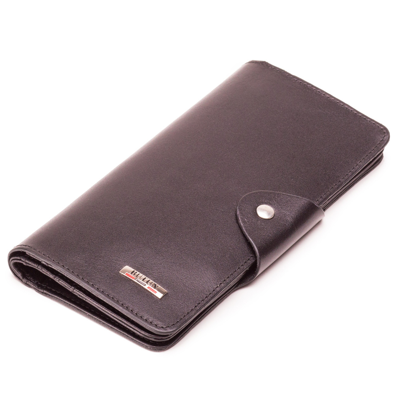 Мужской кошелек бумажник кожаный черный BUTUN 645-024-001Нет в наличии