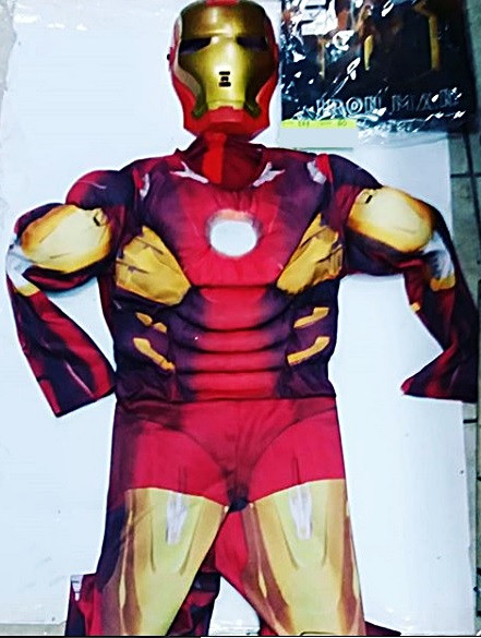 

Костюм Iron Man Карнавальный костюм с мышцами Железного человека.