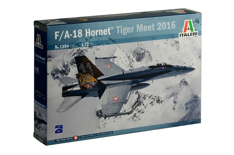 

F/A-18 HORNET TIGER MEET 2016. 1/72 ITALERI 1394