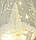 Новогодний декор - фонарик "Елка в лесу" украшение с подсветкой 21х12 см. Стекло, фото 2