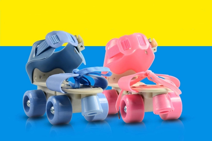 

Детские раздвижные 4-колесные ролики Mini Roller: 16-21 см