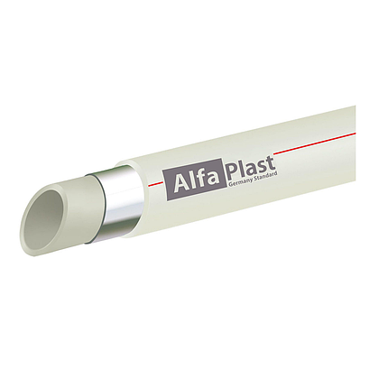 Трубы полипропиленовые Alfa Plast (Composit) d25х4,2 с алюминием!!!, фото 2
