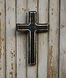 Деревянный настенный крест, фото 6
