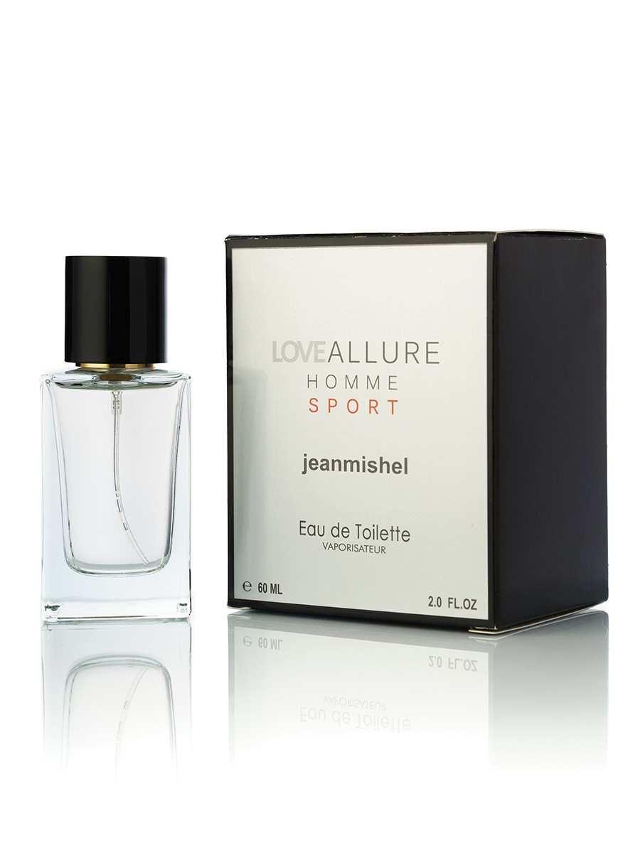 

60 мл Мини-парфюм JEANMISHEL LOVE ALLURE HOMME SPORT (м) кубик 17