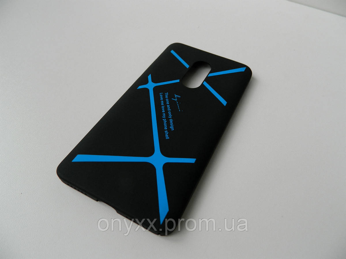 

Пластиковый чехол бампер (Xiaomi Redmi Note 4) Матовый, Черный