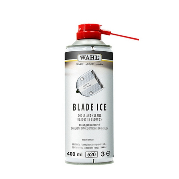 

Охлаждающая жидкость MOSER BLADE ICE 4в1 спрей 400 мл