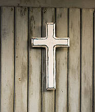 Деревянный настенный крест
