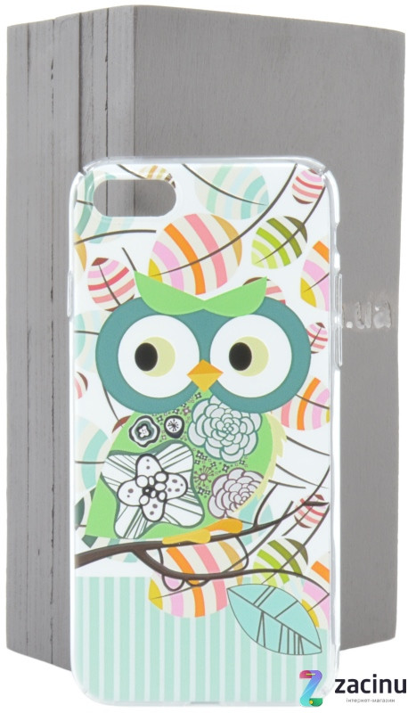 

Чехол накладка Avatti для iPhone 7/8 Mela Pattern 3D PC case Сова (z11644