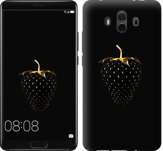 

Чехол на Huawei Mate 10 Черная клубника "3585u-1116-15886", Черный