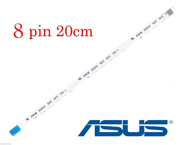 Кабель шлейф тачпада ASUS X550V, X550VX X550VXK - 8 pin 20см FFC FPC
