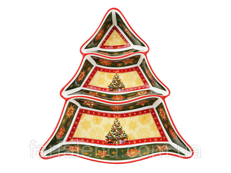 

Менажница "christmas collection" 24*24*5 см
