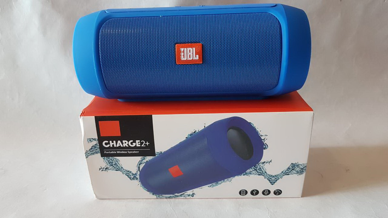 Беспроводная колонка JBL Charge 2+ с FM/Bluetooth/MP3/USB/microSD/Powe