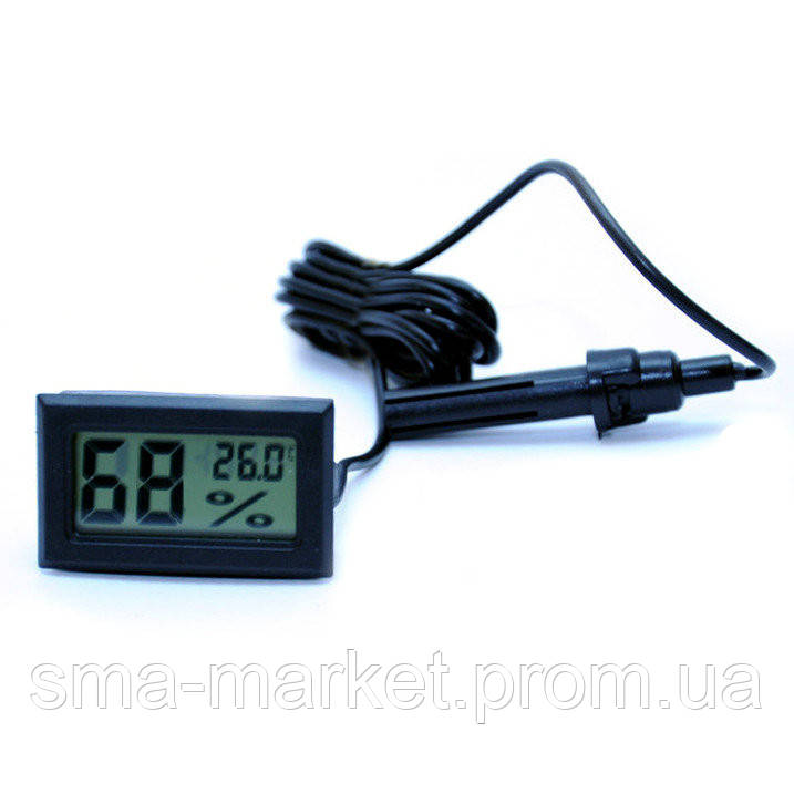 Электронный термометр и гигрометр с выносным датчиком: продажа, оптовая .