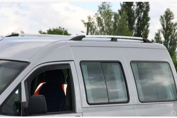 

Рейлинги ХРОМ (пластиковые ножки) - Citroen Jumpy 1996-2007 гг.