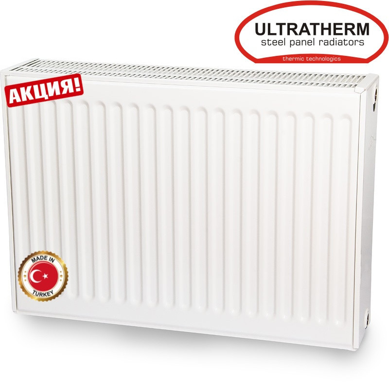 

Стальные радиаторы Ultratherm 22 тип 600/700 боковое подключение (Турция)