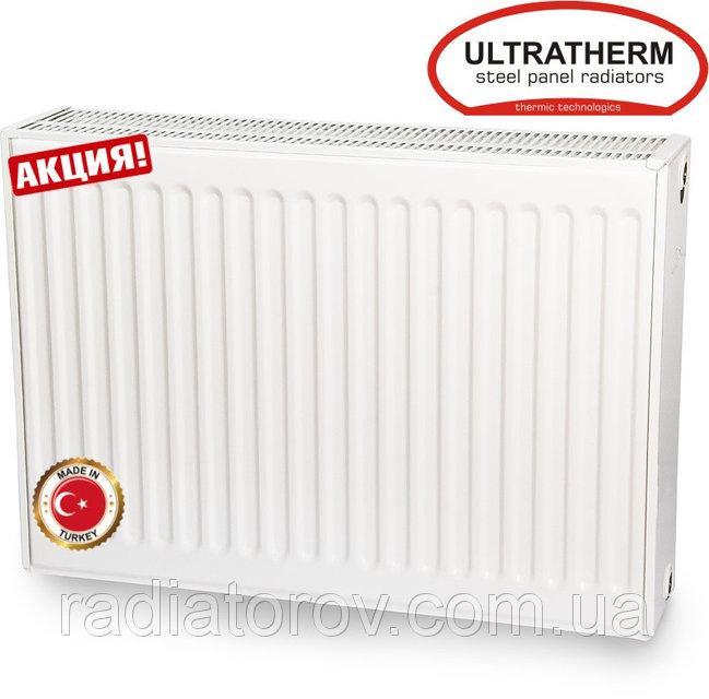 

Стальные радиаторы Ultratherm 22 тип 500/1600 нижнее/боковое подключение, Турция, Белый