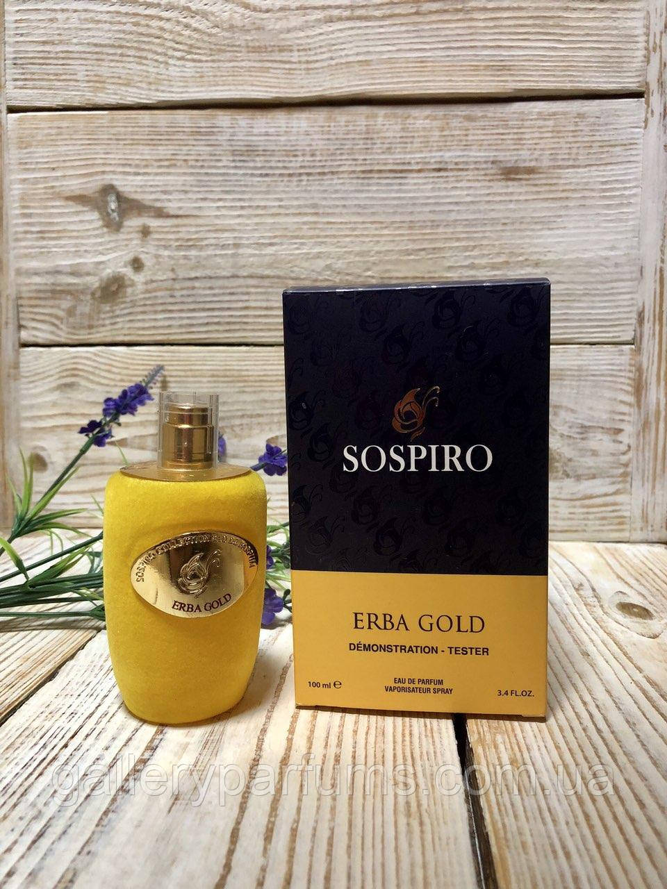 

Духи Тестер Sospiro Erba Gold Eau De Parfum 100 ml