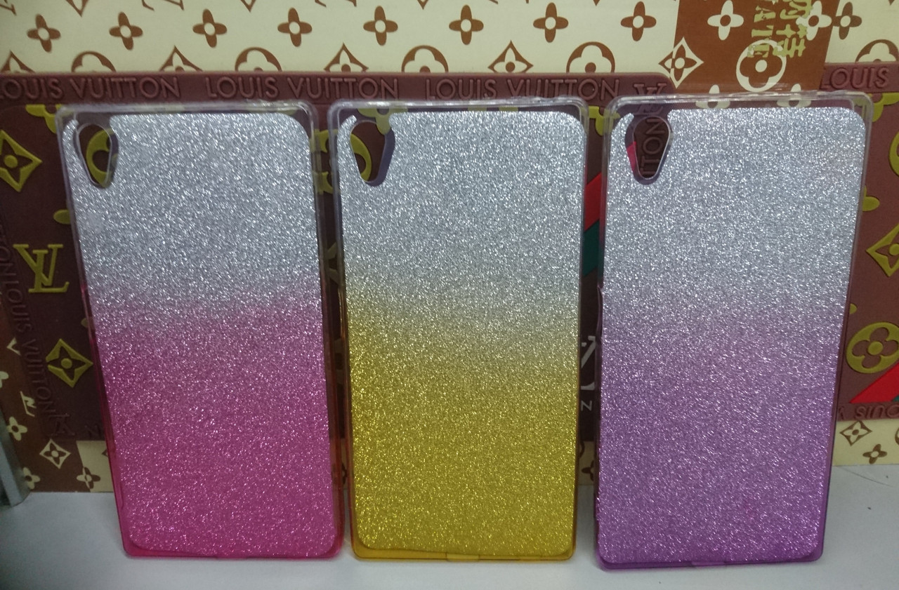 

Чехол блёстки для Sony Xperia Z5 Dual E6633, Разные цвета